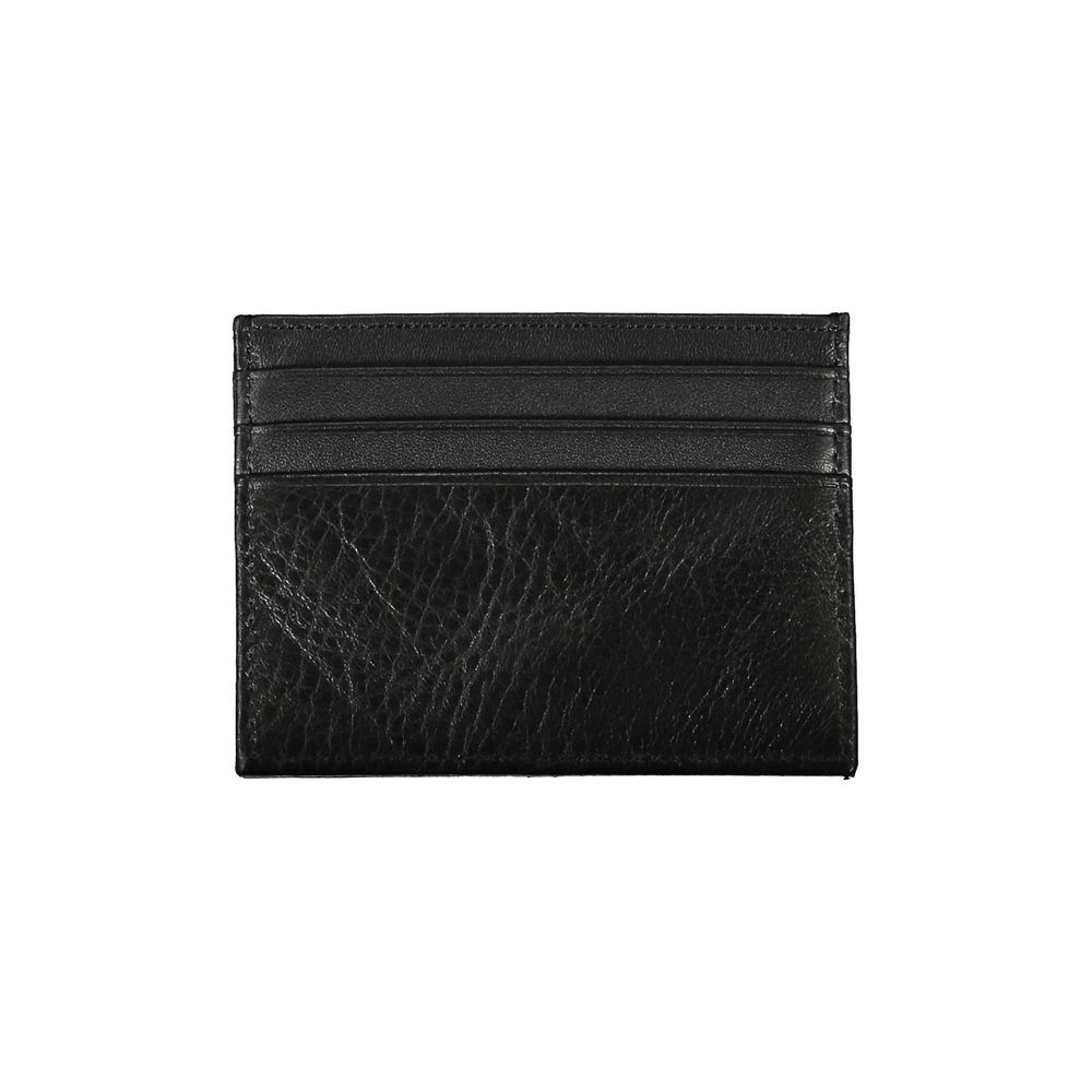 Tommy Hilfiger Men's Black Leather Wallet