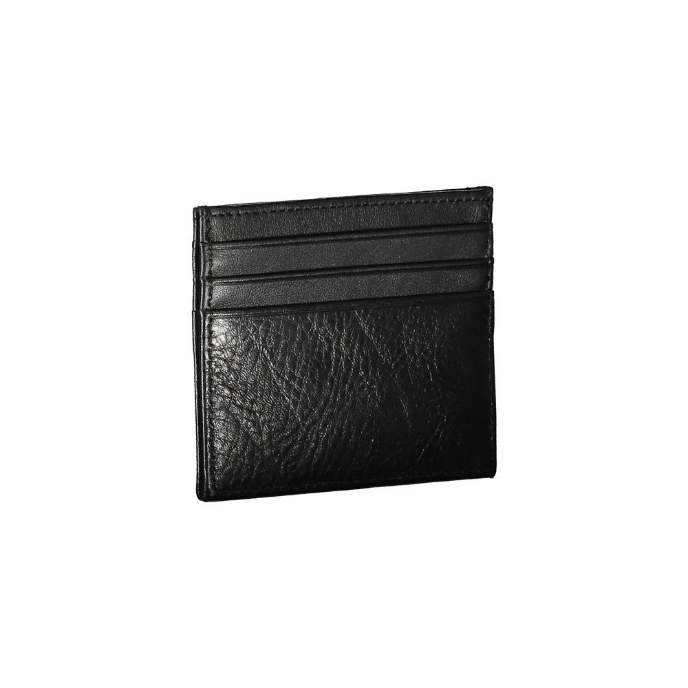 Tommy Hilfiger Men's Black Leather Wallet