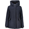 Woolrich Blu Baumwolljacke für Damen