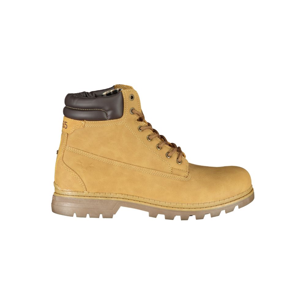 Carrera Gelber Polyester Herrenstiefel