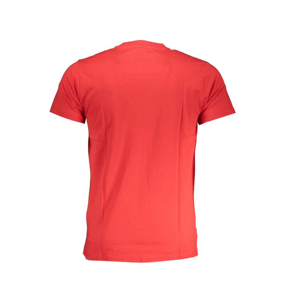 Cavalli Class T-Shirt in red cotton