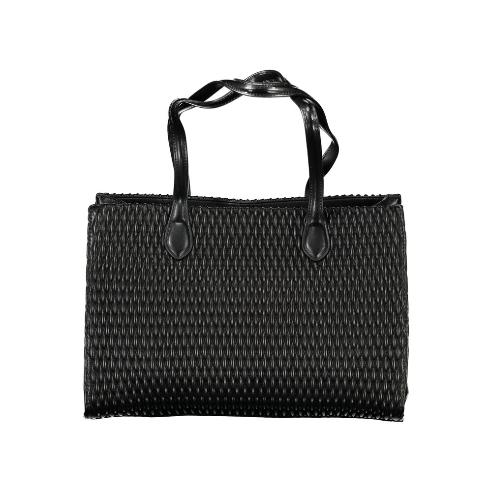 Mario Valentino Black Polyethylene Women's Handbag
