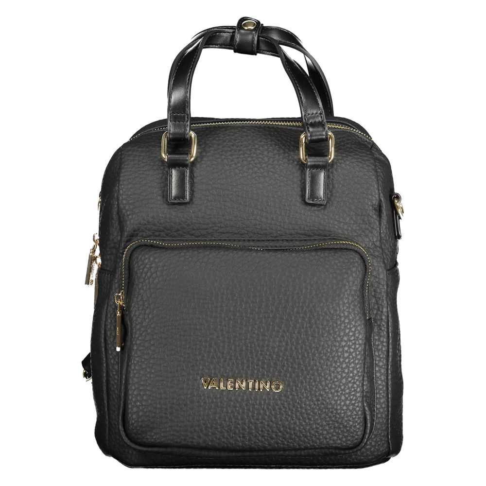 Mario Valentino Black Polyethylene Backpack for Women