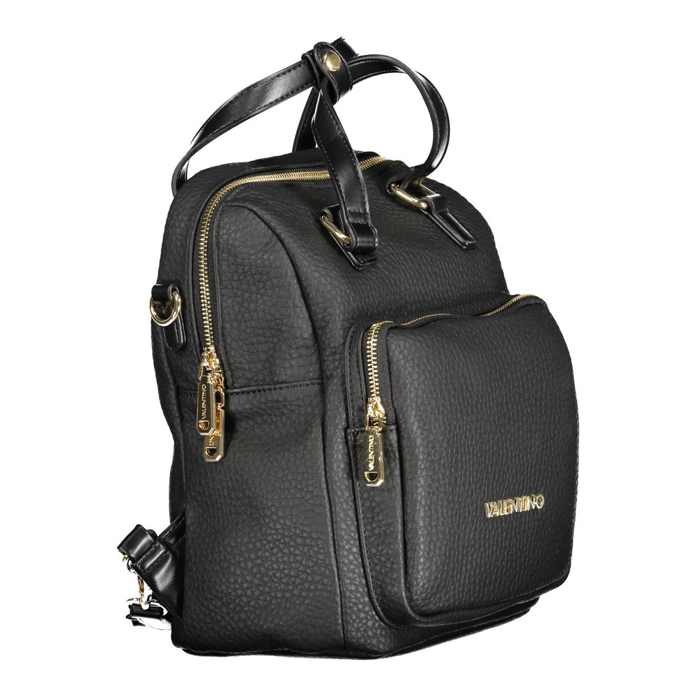 Mario Valentino Black Polyethylene Backpack for Women