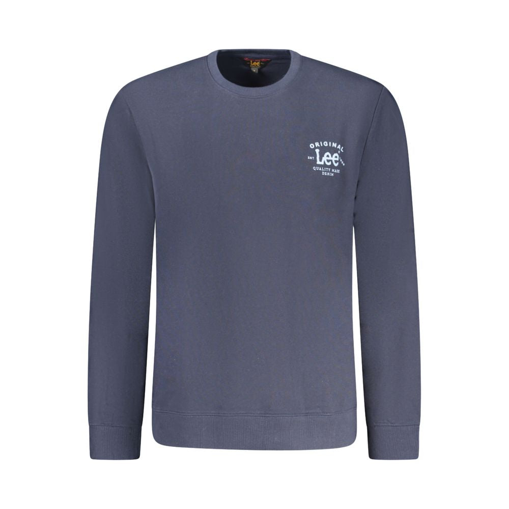 Lee Baumwoll-Sweatshirt in Blau