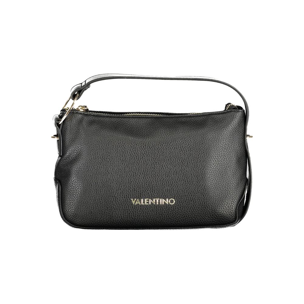 Mario Valentino Schwarze Damen-Handtasche aus Polyurethan