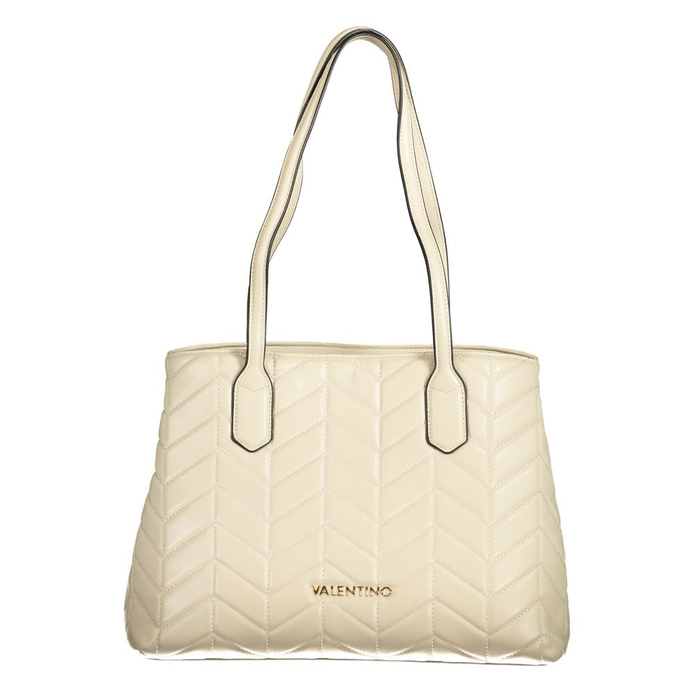 Mario Valentino Beige Polyurethan Damentasche