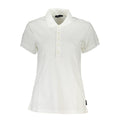 North Sails Baumwoll-Poloshirt in Weiß
