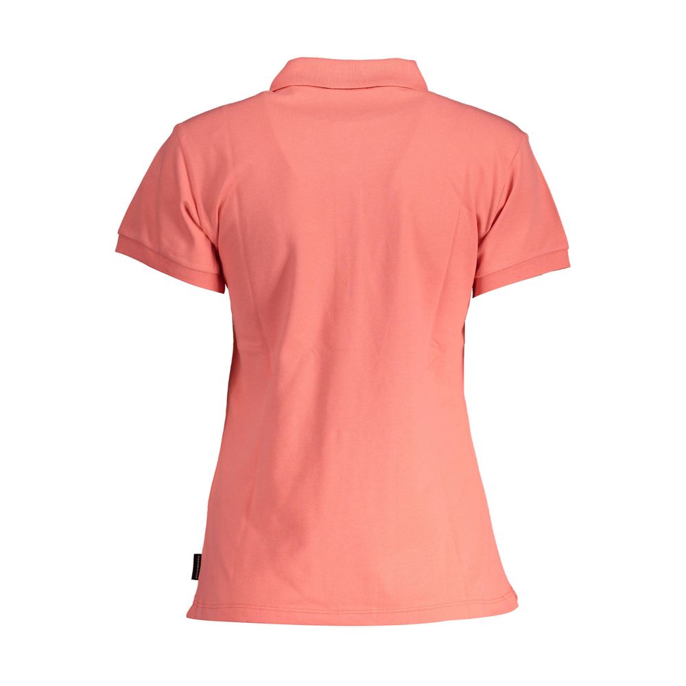 North Sails Baumwoll-Poloshirt in Rosa