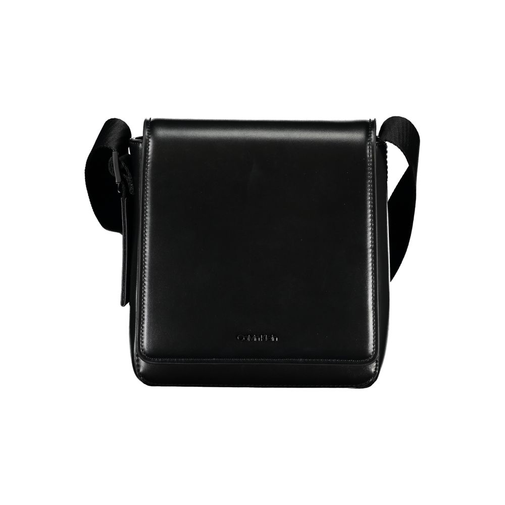 Calvin Klein Schwarze Polyester-Umhängetasche