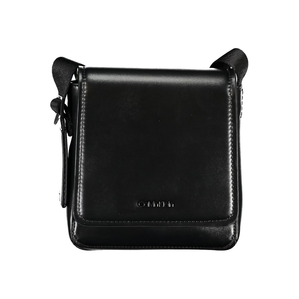 Calvin Klein Schwarze Polyester-Umhängetasche