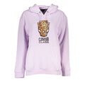Cavalli Class Viola Polyester Damen Sweatshirt