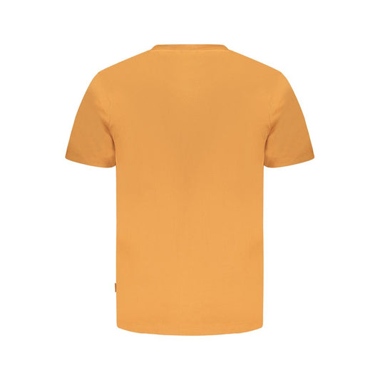 Pepe Jeans Orangefarbenes T-Shirt aus Baumwolle