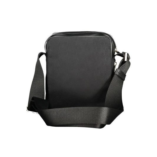 Calvin Klein Schwarze Polyester Männer Umhängetasche