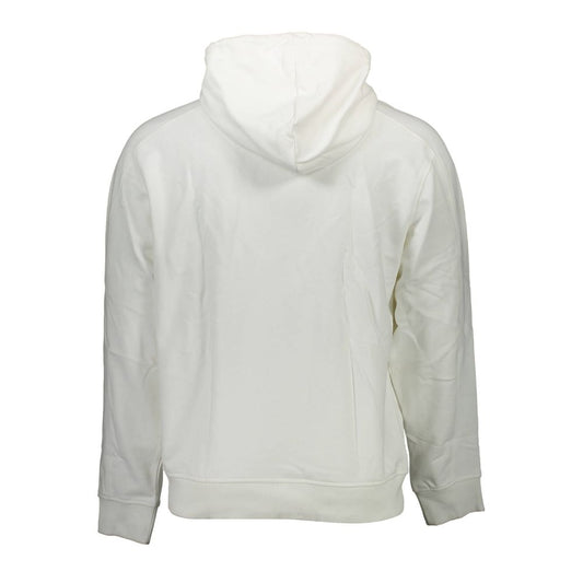 Calvin Klein Weißer Baumwollpullover für Männer