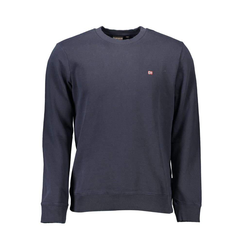 Napapijri Blaues Baumwoll-Sweatshirt für Herren