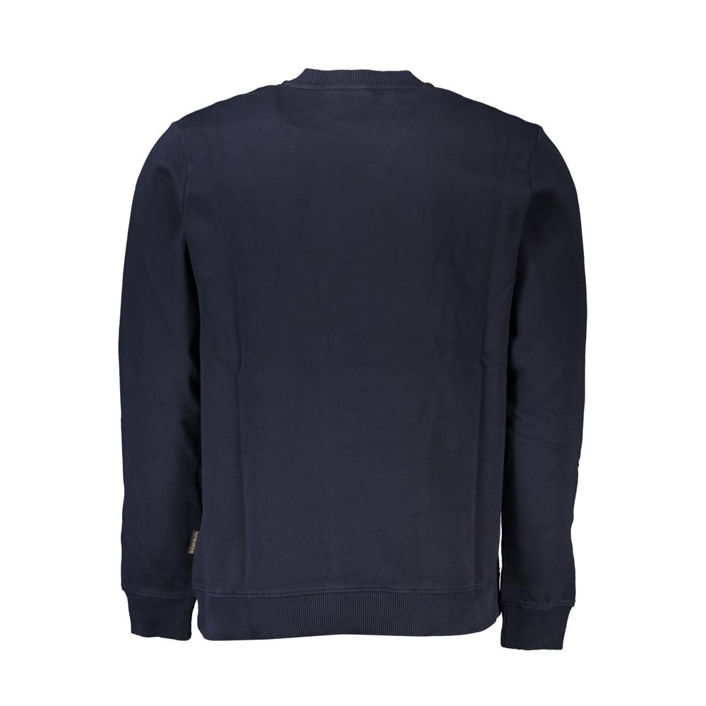 Napapijri Blaues Baumwoll-Sweatshirt für Herren