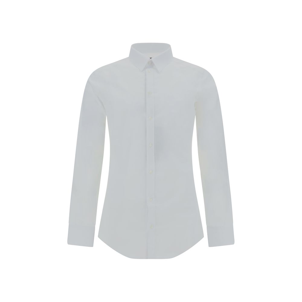 Dolce & Gabbana White Elastane Shirt