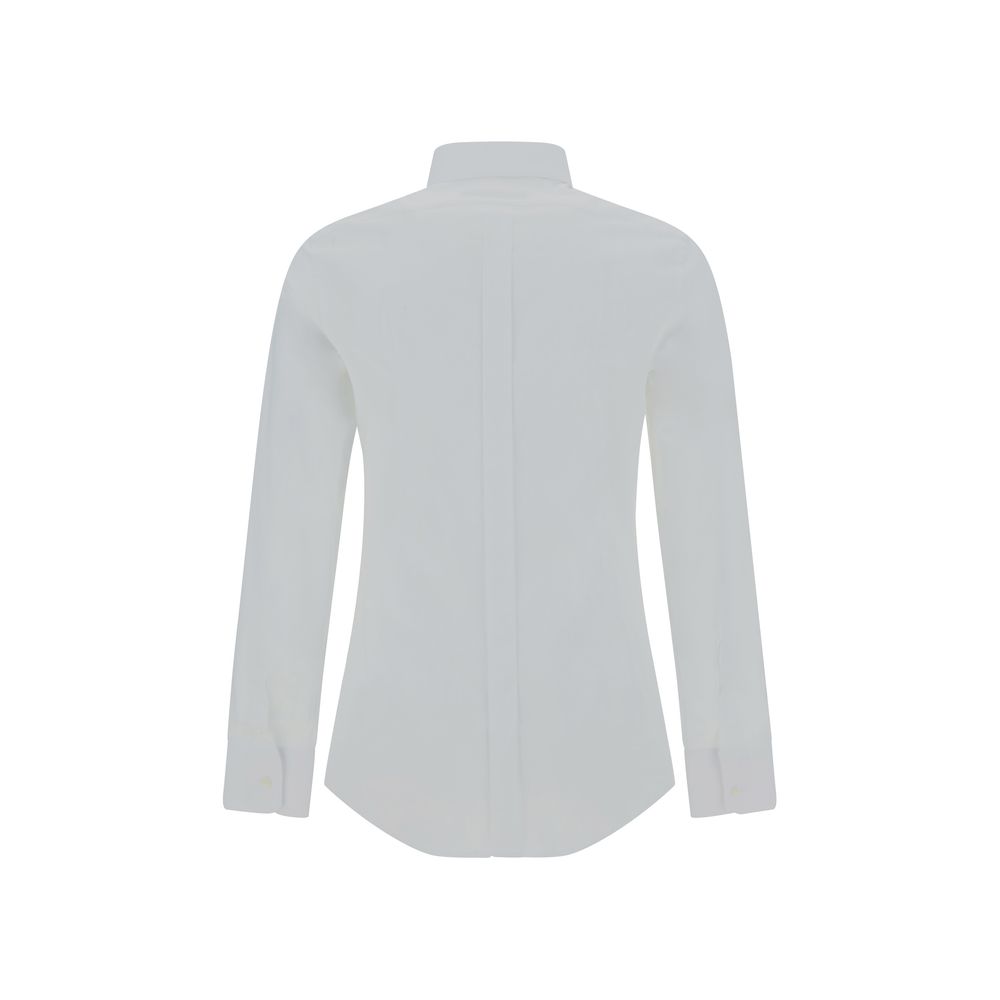 Dolce & Gabbana White Elastane Shirt