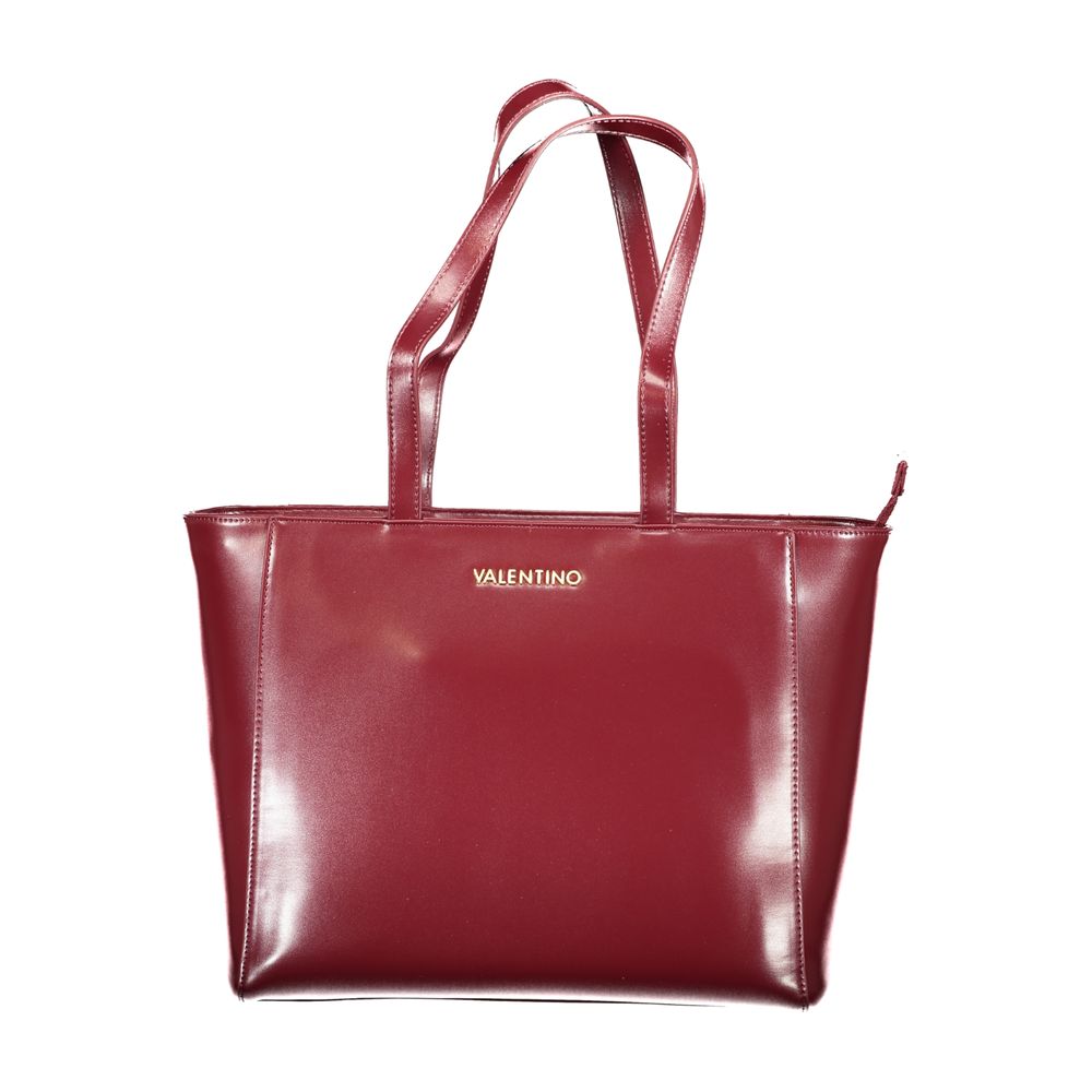 Mario Valentino Rote Polyethylen-Handtasche