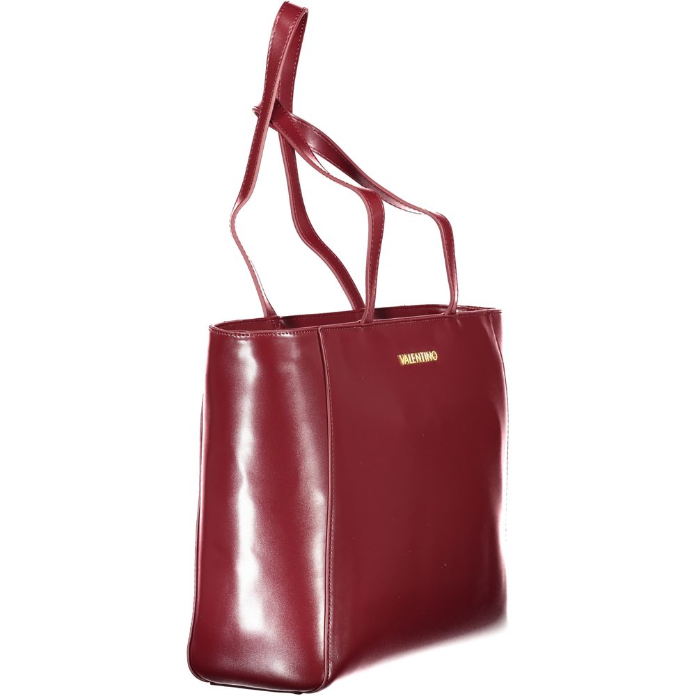 Mario Valentino Rote Polyethylen-Handtasche