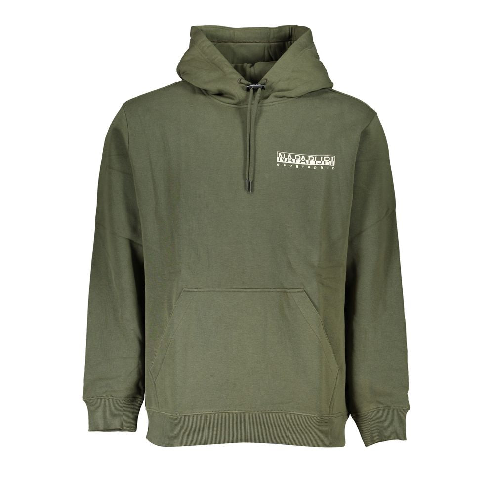 Napapijri Men's Green Cotton Sweater