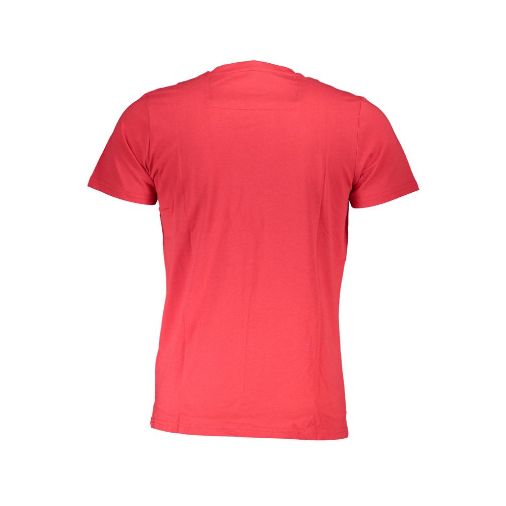 Cavalli Class Blaues Baumwoll-Poloshirt für Herren