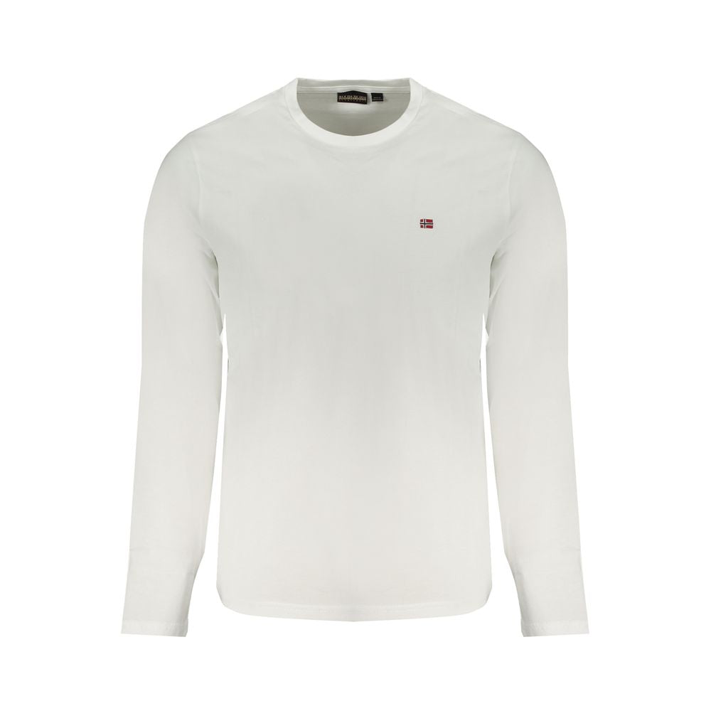 Napapijri white cotton T-shirt