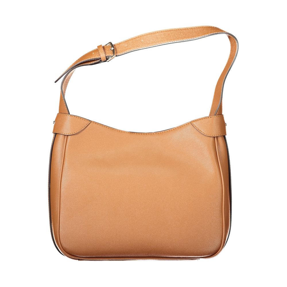 Guess Jeans Handtasche aus braunem Polyethylen