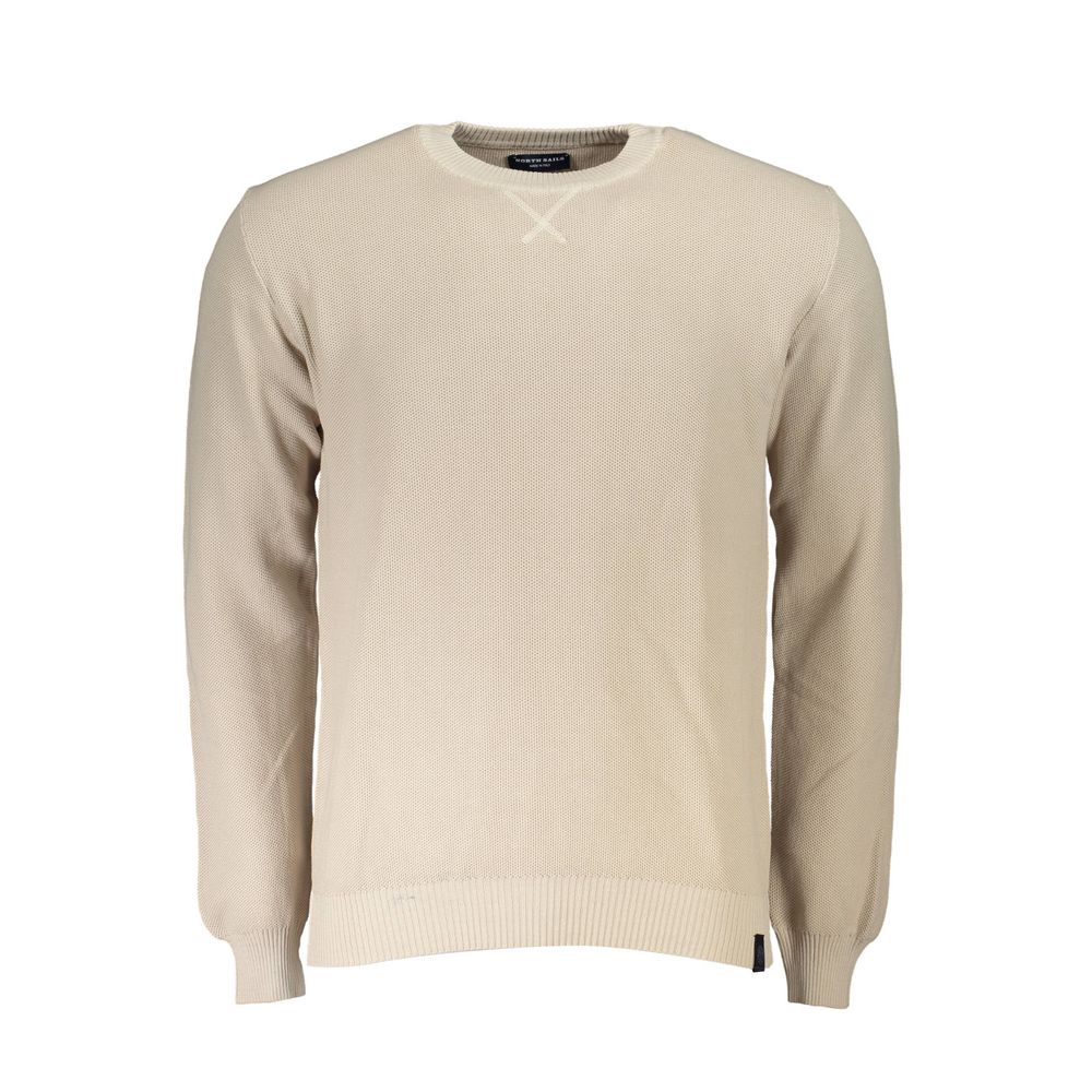 North Sails Beiger Baumwoll-Pullover