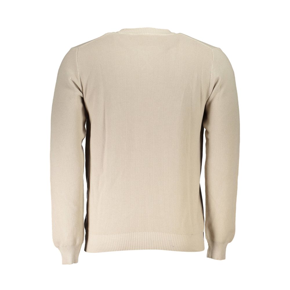 North Sails Beiger Baumwoll-Pullover