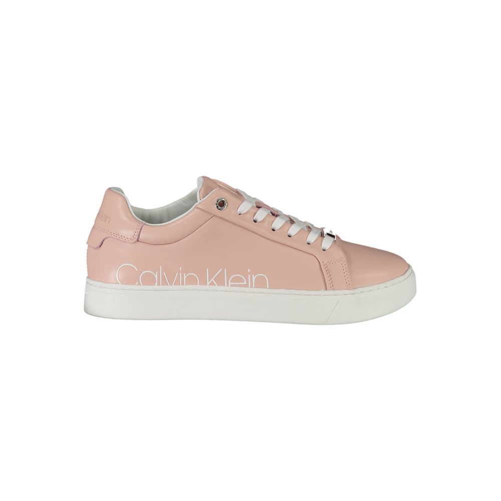 Calvin Klein Pink Polyester Sneakers