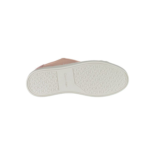 Calvin Klein Rosa Polyester Damen Sneaker