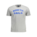 North Sails Grigio Baumwoll-T-Shirt für Herren