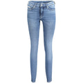 Calvin Klein Blaue Baumwoll-Jeans aus Denim