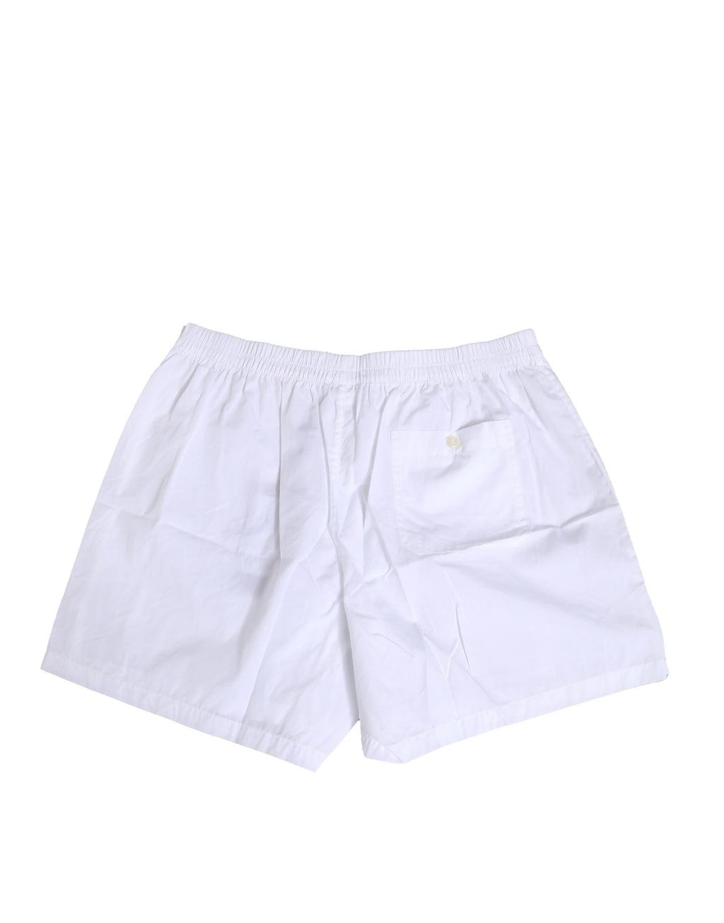 Dolce & Gabbana White Cotton Boxer Briefs Regular Underwear