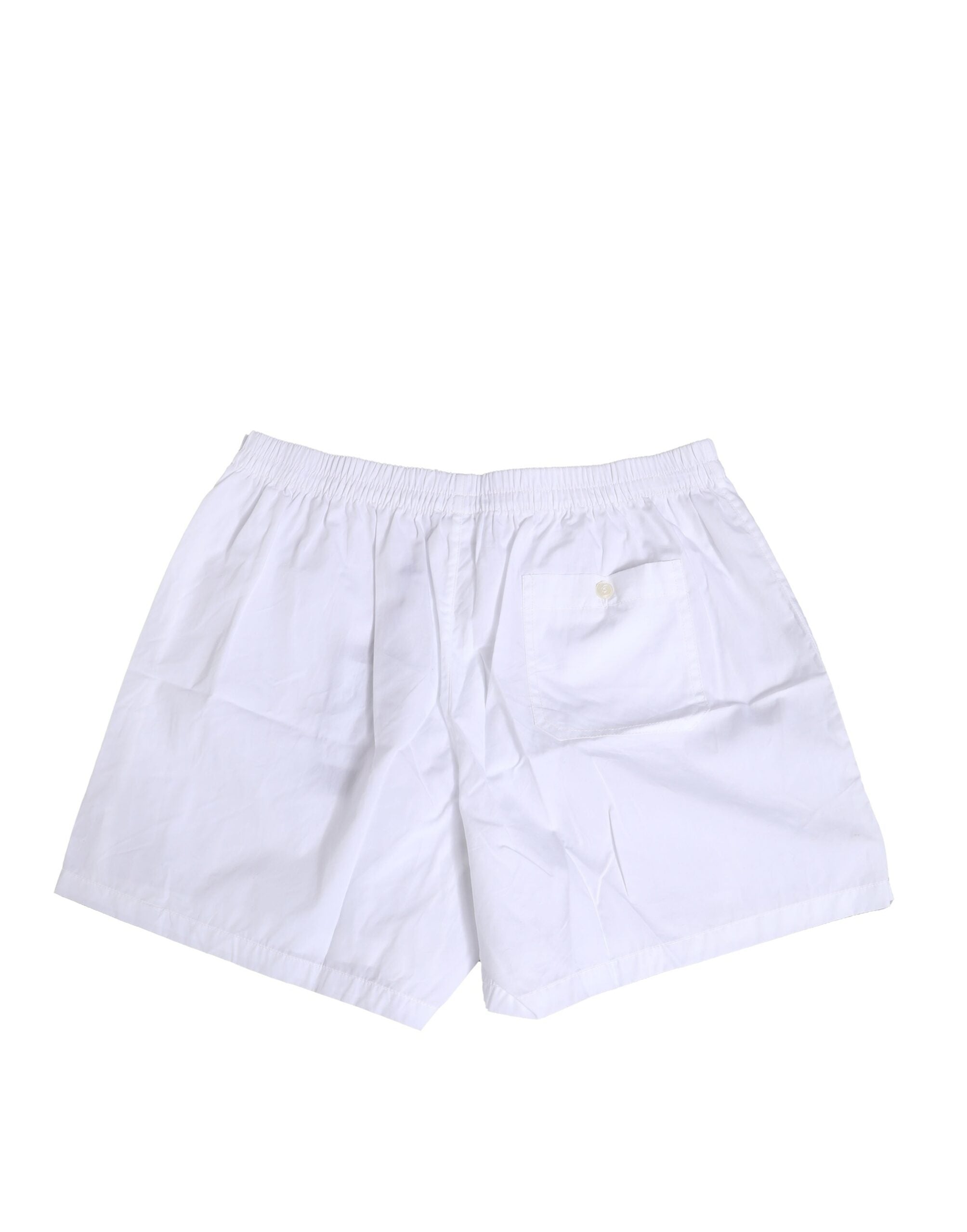 Dolce & Gabbana White Cotton Boxer Briefs Regular Underwear