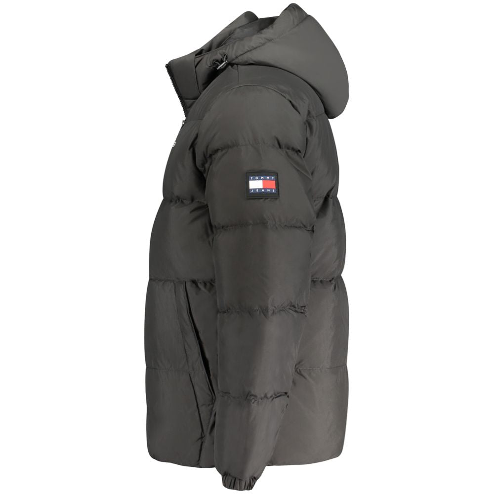 Tommy Hilfiger Schwarze Polyester-Jacken & Mantel