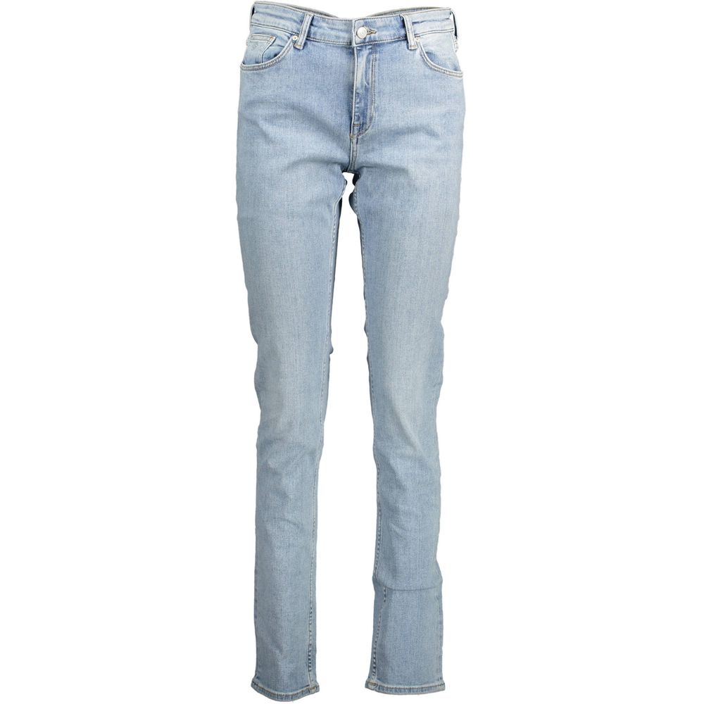 Gant Azzurro Bio-Baumwoll-Jeans für Damen