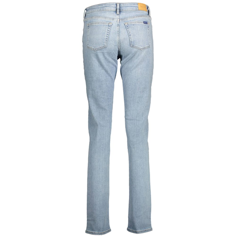 Gant Azzurro Bio-Baumwoll-Jeans für Damen