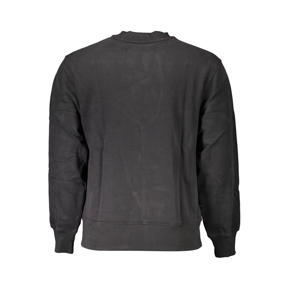 Calvin Klein Men's Black Cotton Jumper