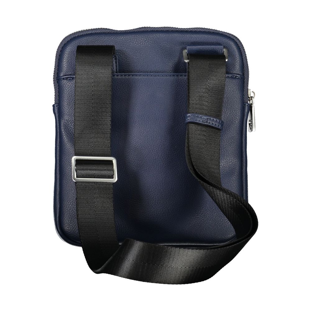 Guess Jeans Blaue Schultertasche aus Polyester
