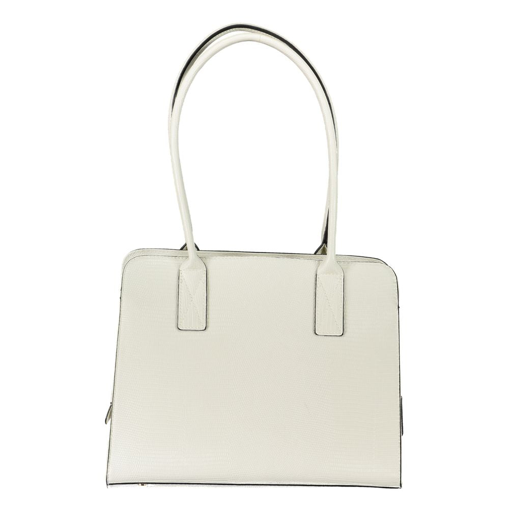 Mario Valentino Schwarze Handtasche aus Polyethylen
