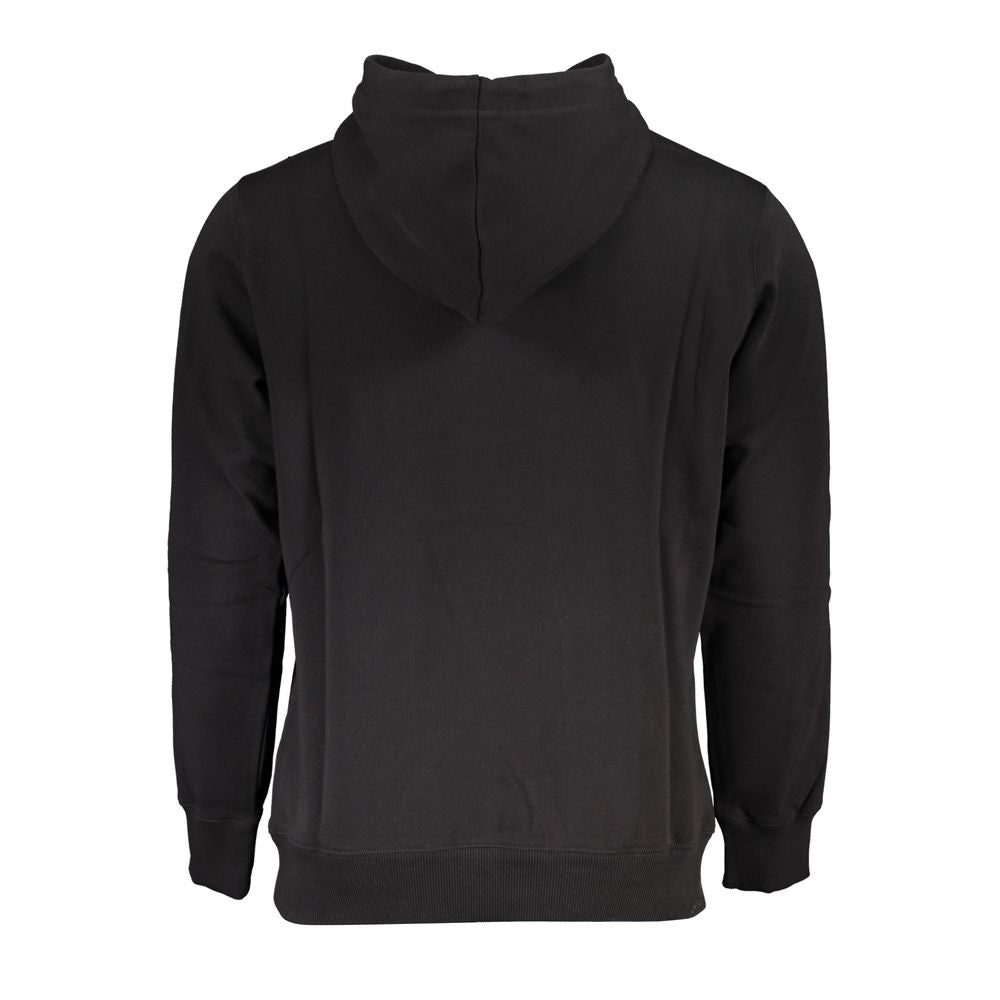 Calvin Klein Schwarzer Bio-Baumwollpullover für Männer