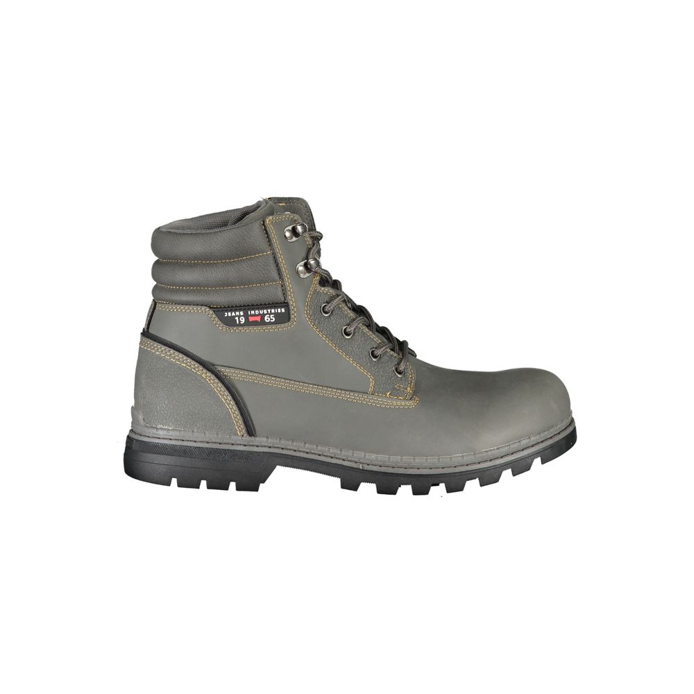 Carrera Men's Grey Polyester Boots