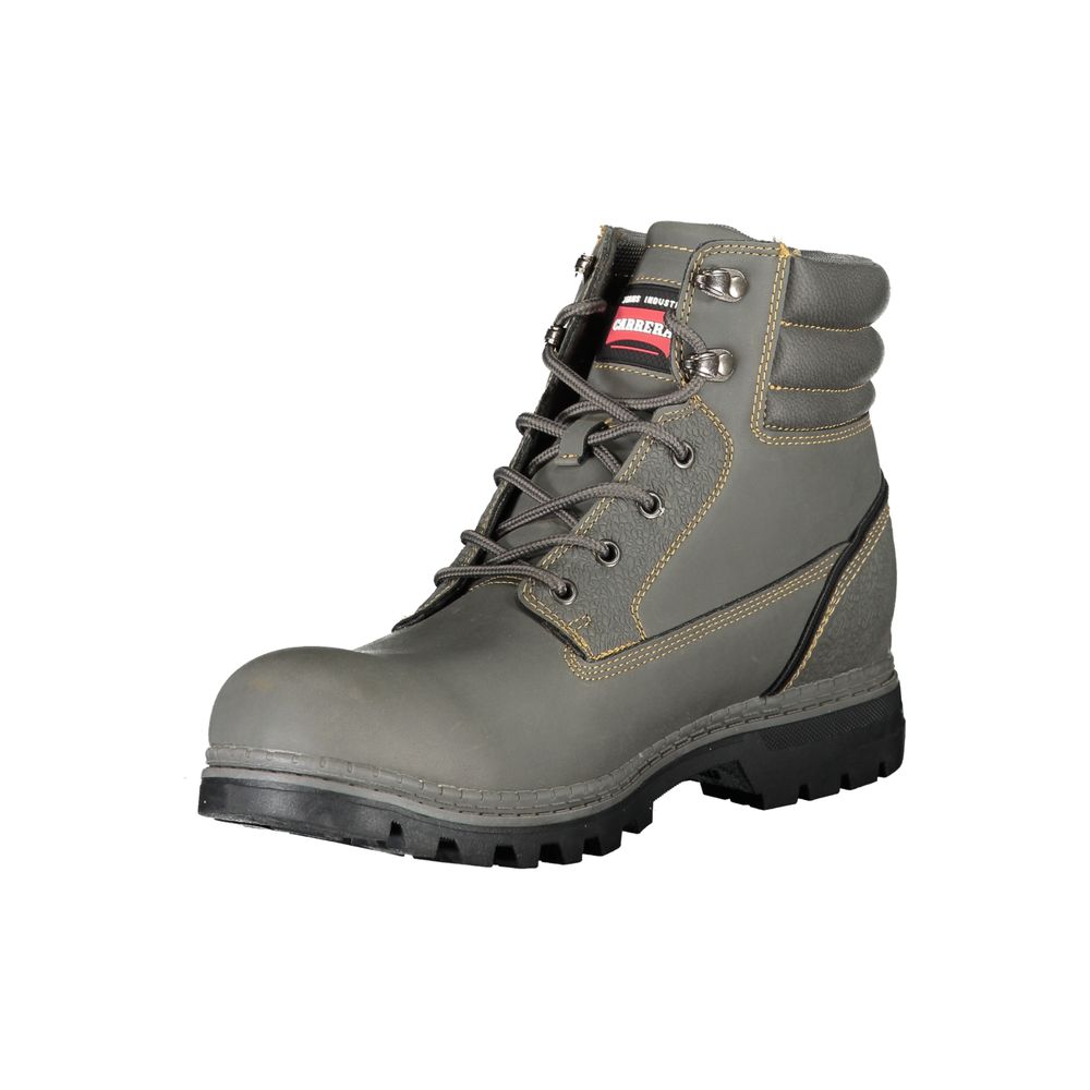 Carrera Men's Grey Polyester Boots