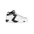 Fila Sporty High-Top Lace-Up Sneakers with Contrasting Details