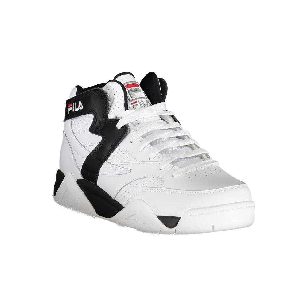 Fila Sporty High-Top Lace-Up Sneakers with Contrasting Details