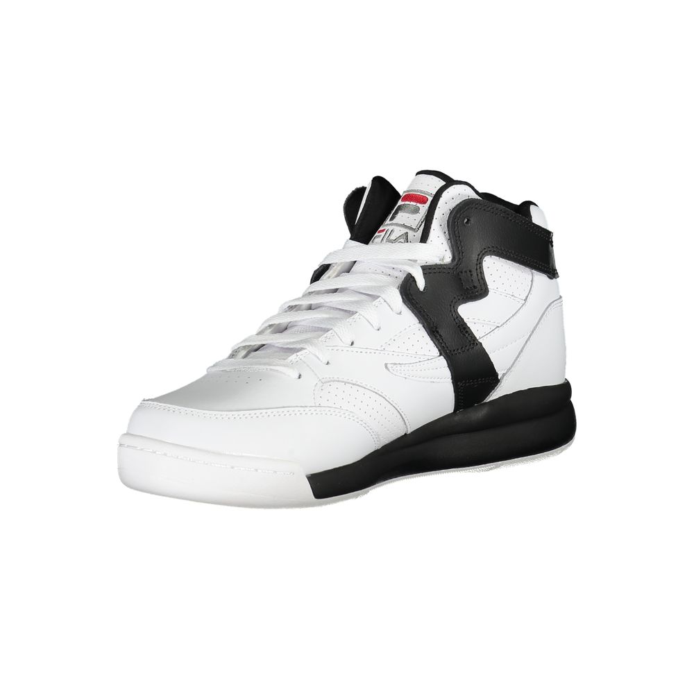 Fila Sporty High-Top Lace-Up Sneakers with Contrasting Details