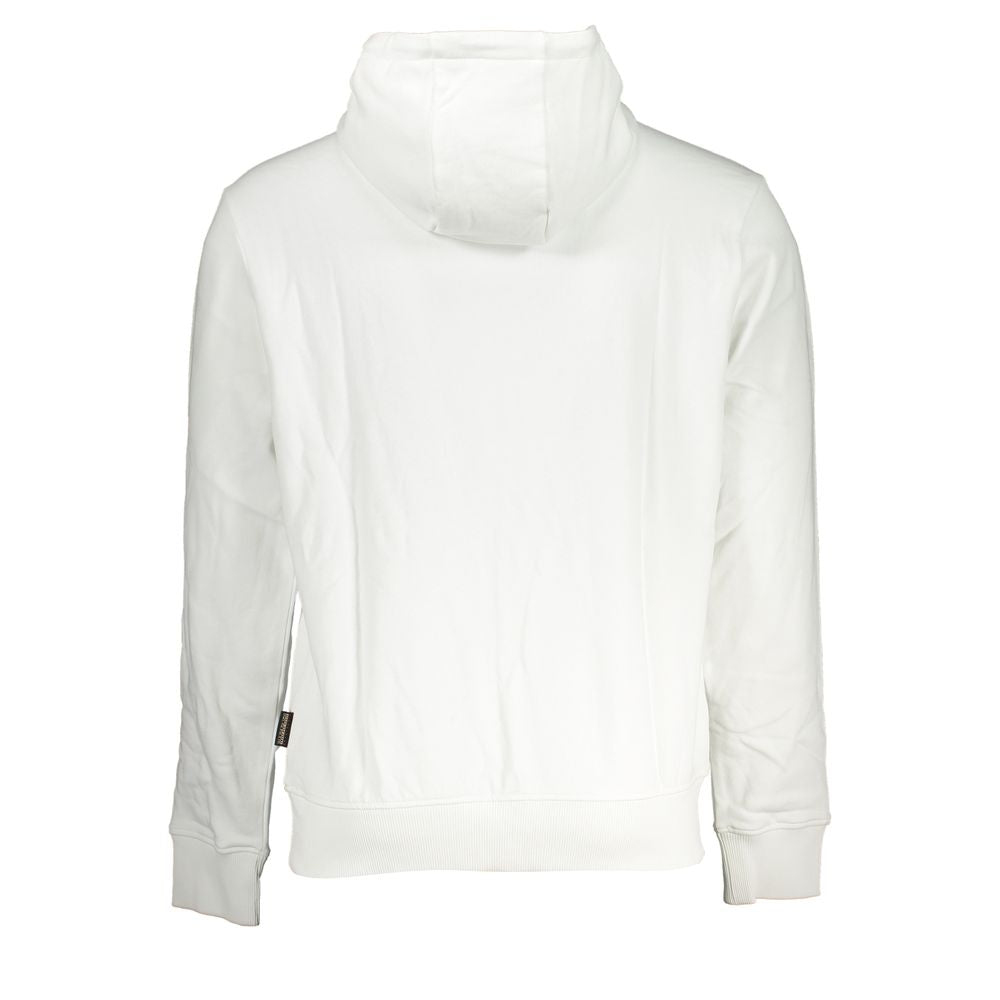 Napapijri White Cotton Pullover for Men